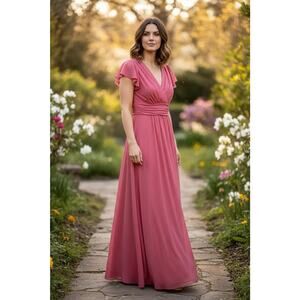 dollar evening wear dresses Dollar Evening Wear Red & Black Dress Made In USA